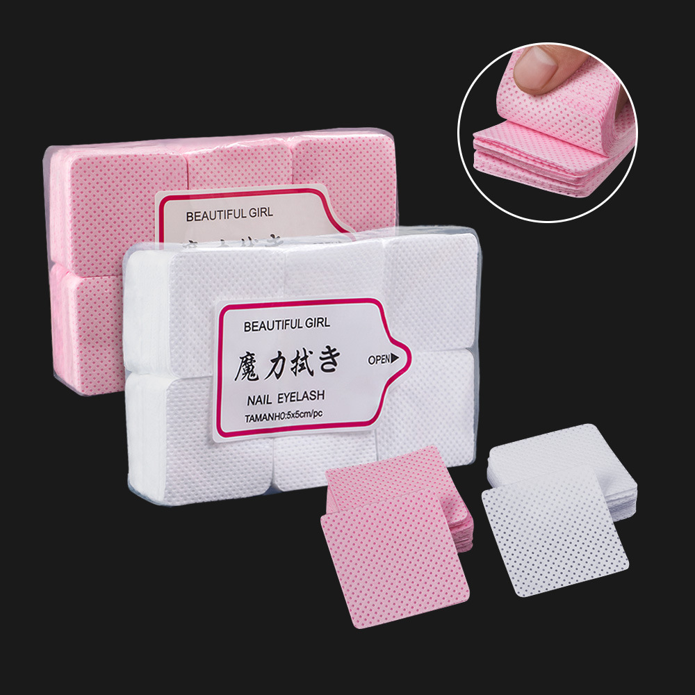 Nail Art Ombre - 540pcs/bag Non-Woven Soft Nail Polish Remover