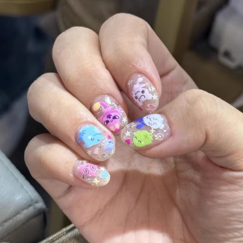 Nail Art Nail Art - Hot Sale Tamagotchi Paradise Happy Garden