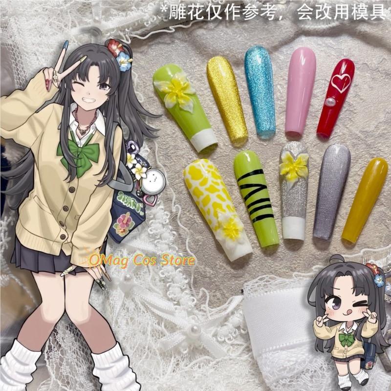 Nail Art Nail Art - Girls Band Cry Anon Subaru Showa