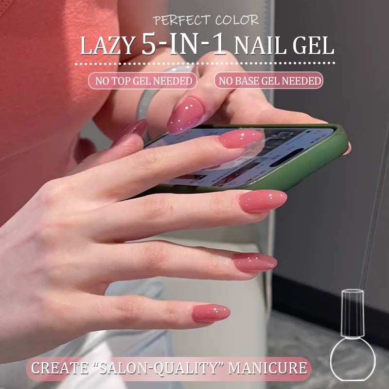 Nail Art Dusty Pink - PERFECT COLOR All-in-One Gel Dusty Rose