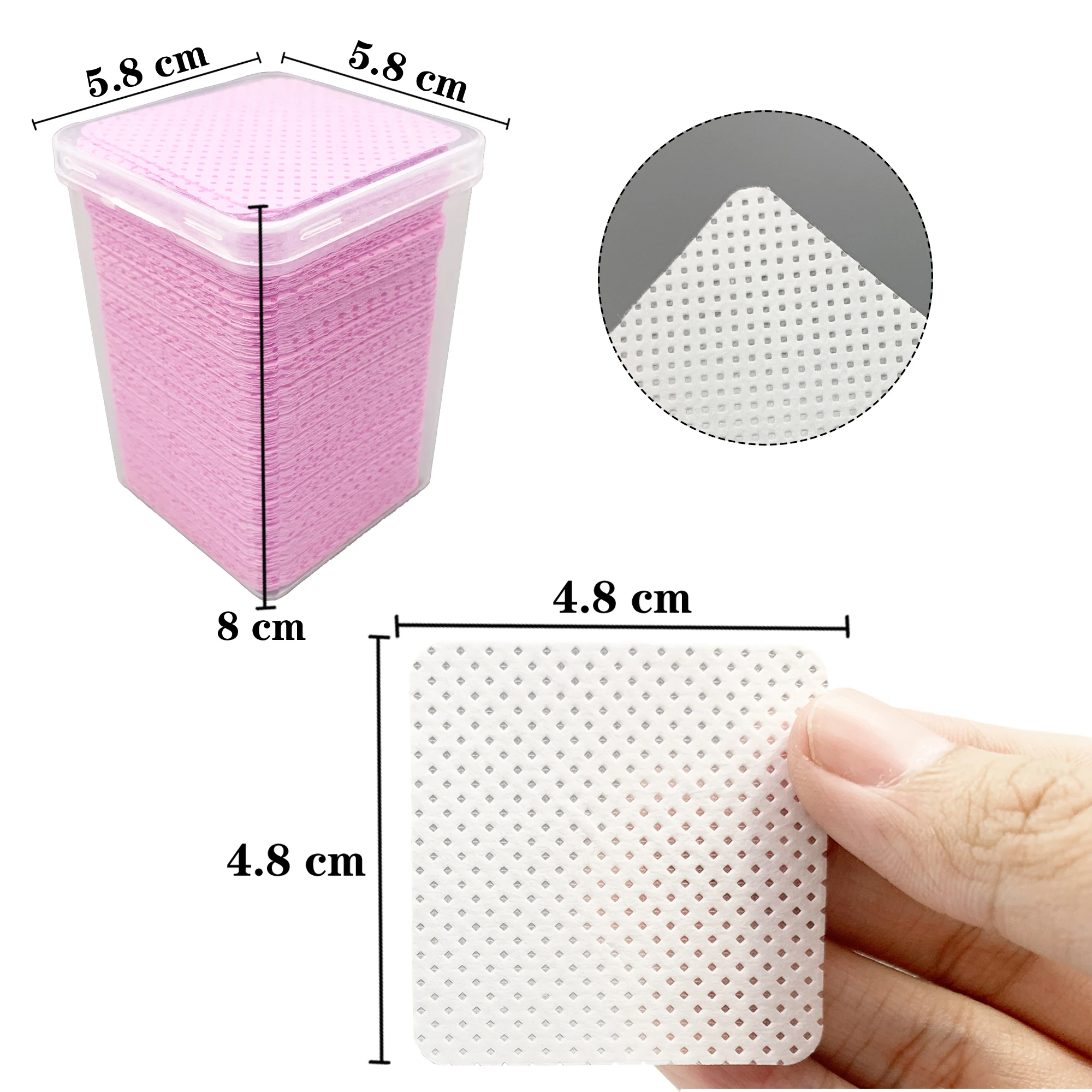 200Pcs/Box Lint Free Nail Wipe - огляд і ціна Nail Art Ombre