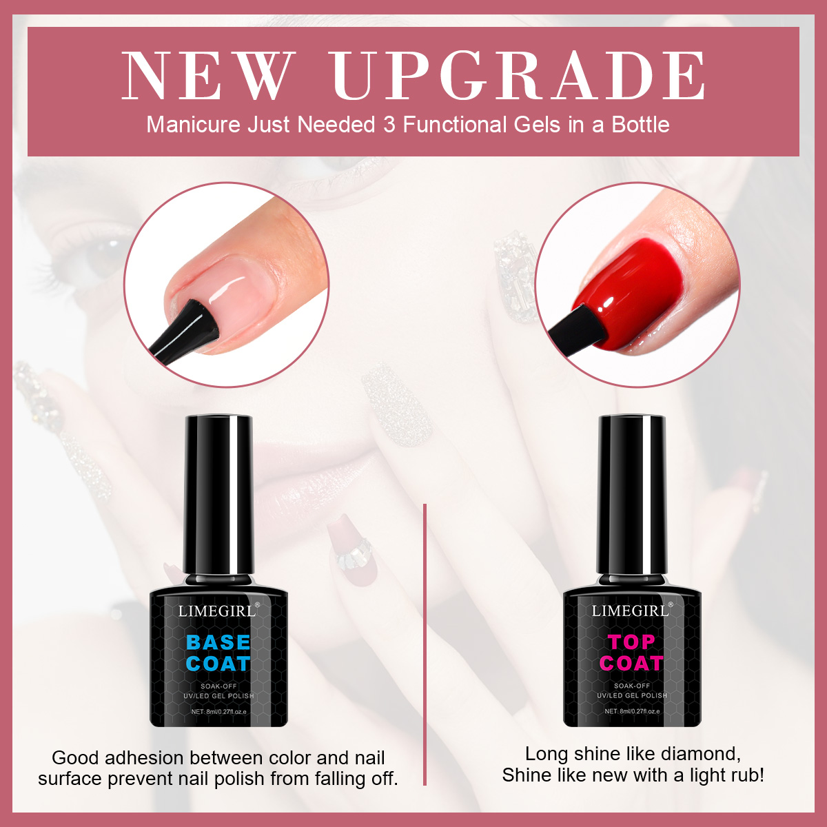 Poly Nail Gel Set for Extensio - огляд і ціна Polygel Nail Kit