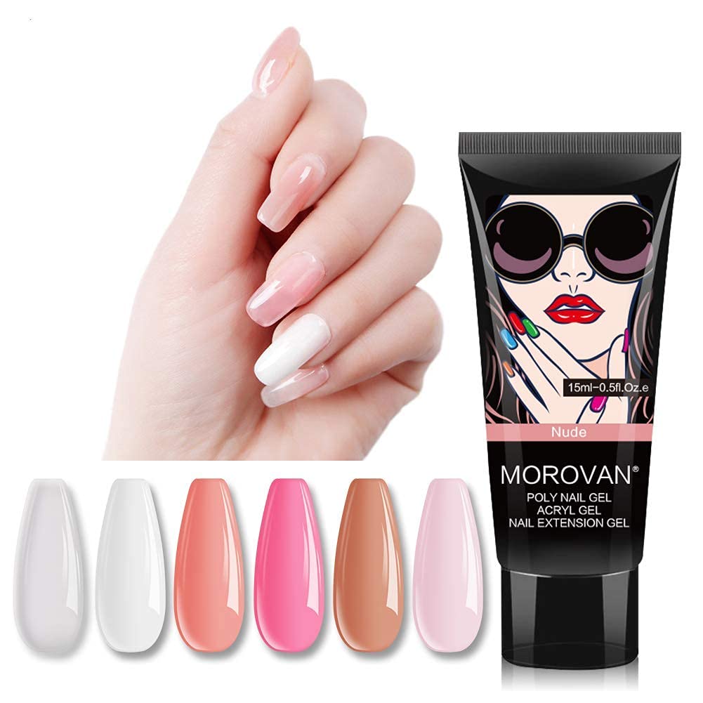 Poly Nail Gel Kit -6 Colors 0. - огляд і ціна Polygel Nail Kit