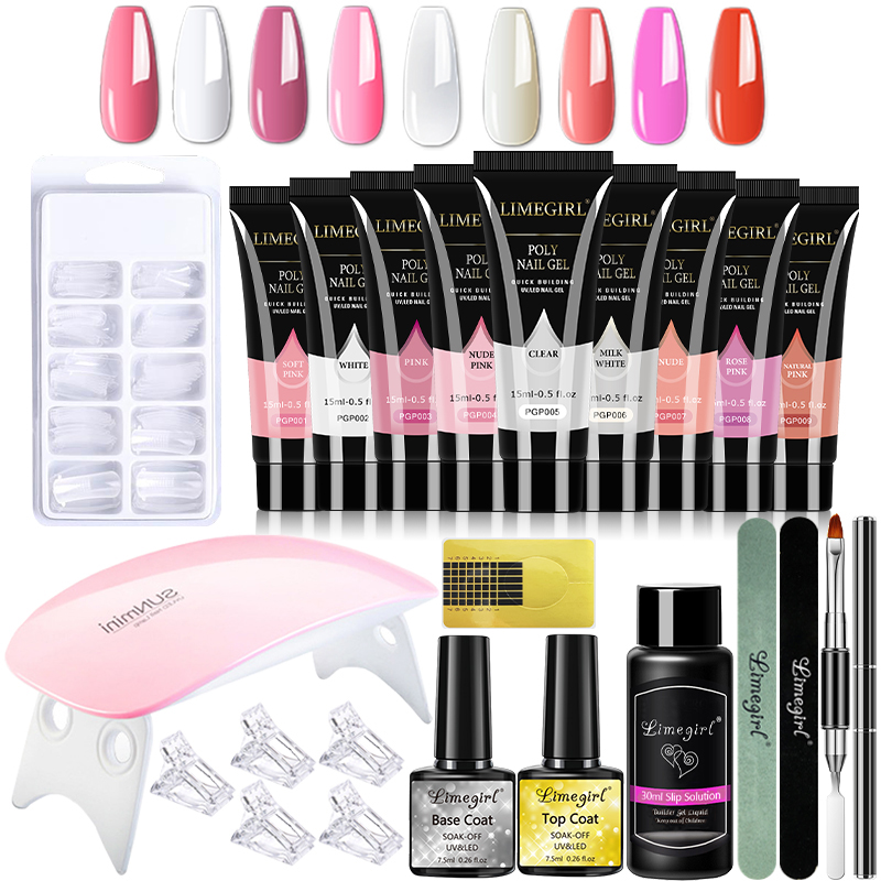 15ml Nail Gel Kit For Quick Ex - огляд і ціна Polygel Nail Kit