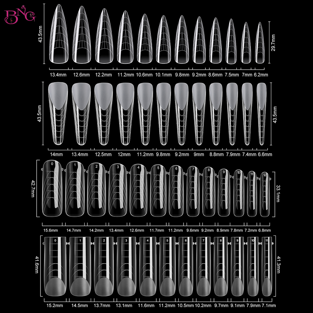BNG 146Pcs Dual Forms Nails Mo - огляд і ціна Polygel Nail Kit