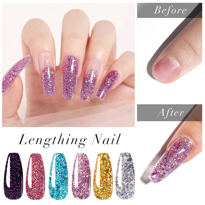 Poly Nail Gel Full Set With 6W - огляд і ціна Polygel Nail Kit