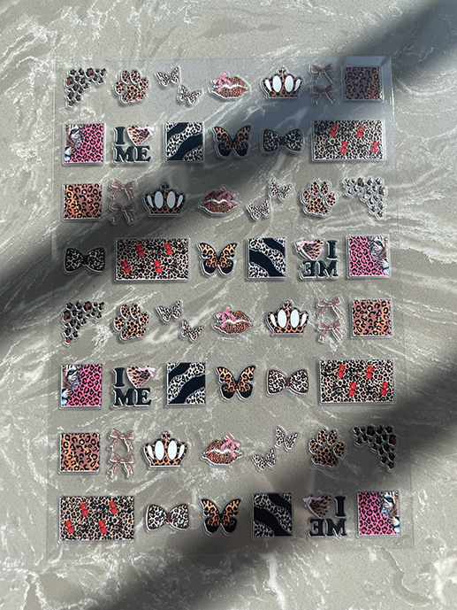Mini Pvc Kawaii Pattern Poster - огляд і ціна Nail Art Nail Art