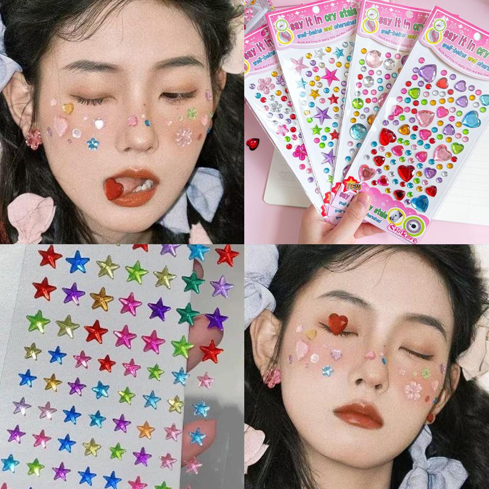 Self-Adhesive Face Rhinestones - огляд і ціна Nail Art Nail Art