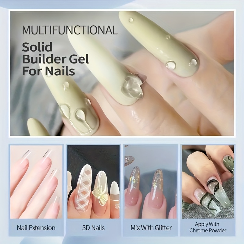 100g Clear Non-Stick Hand Exte - огляд і ціна Nail Art Ombre