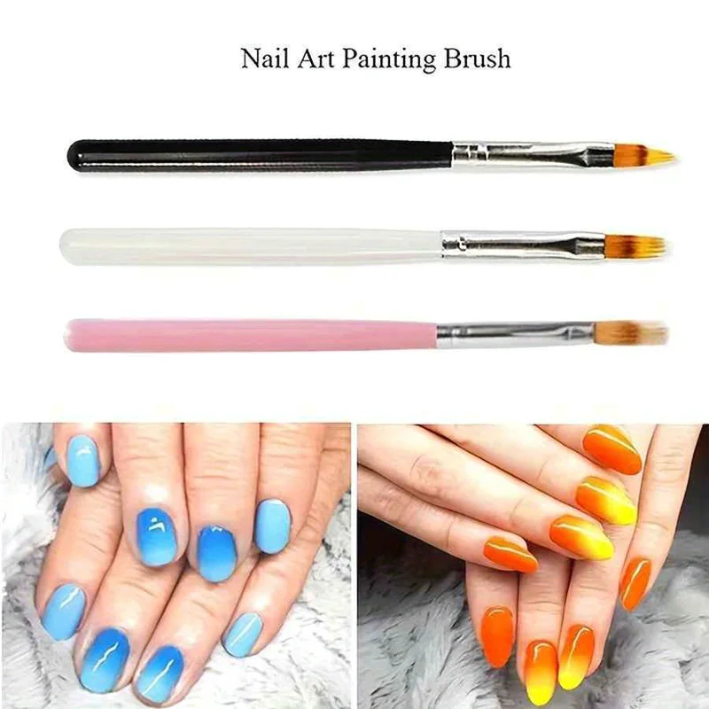 3-18Pcs Nail Art Brush Lace Om - огляд і ціна Nail Art Ombre