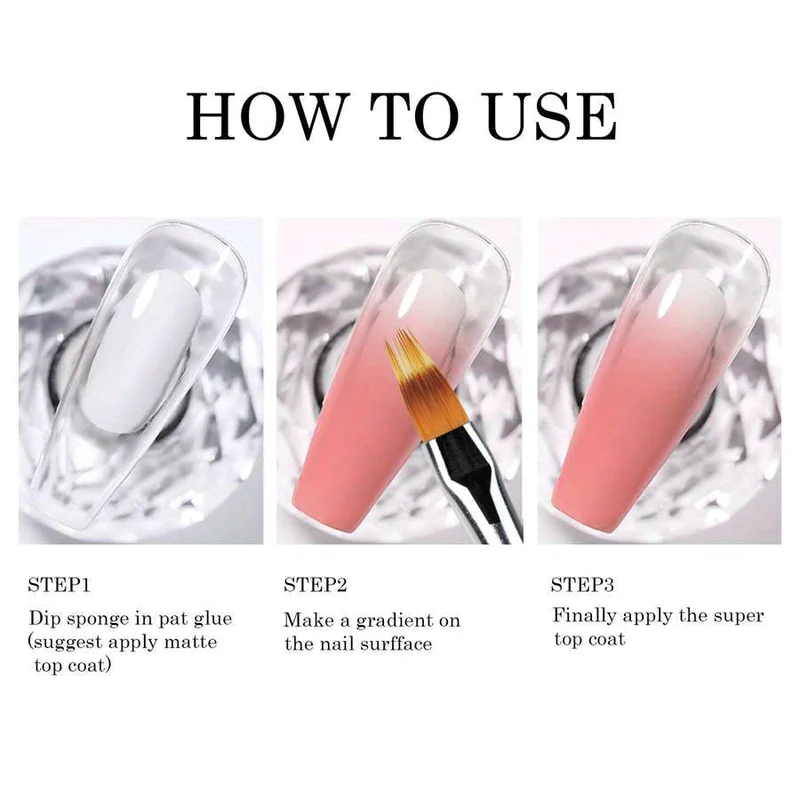 3-18Pcs Nail Art Brush Lace Om - огляд і ціна Nail Art Ombre