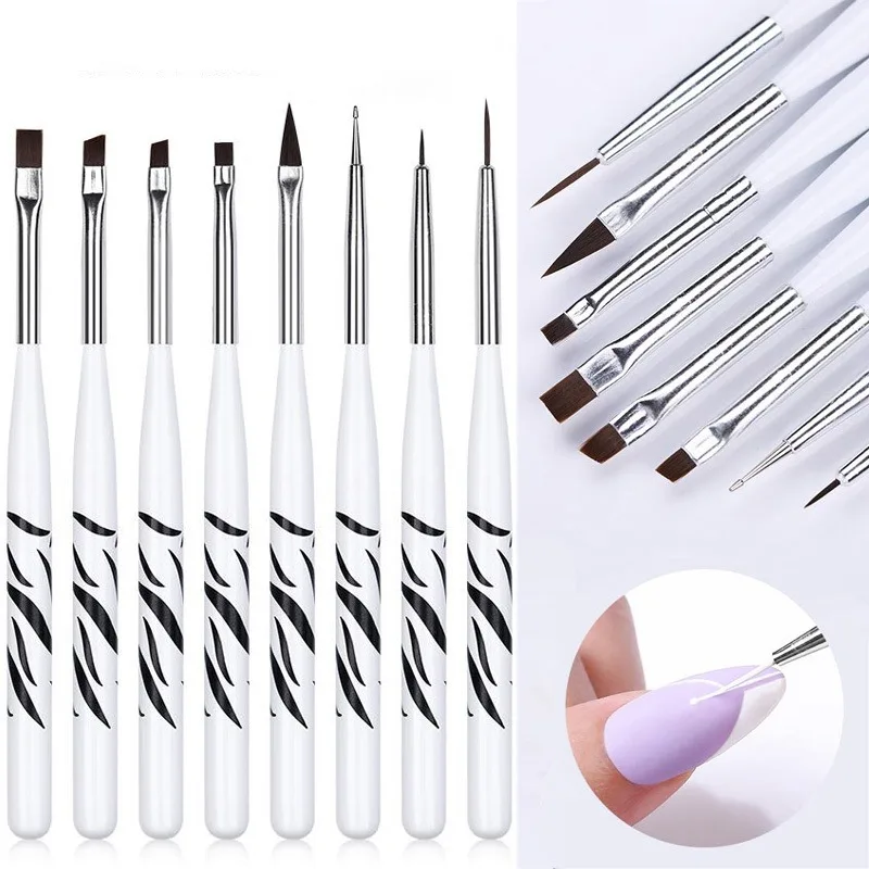 Nail Art Brush Ombre Brushes U - огляд і ціна Nail Art Ombre