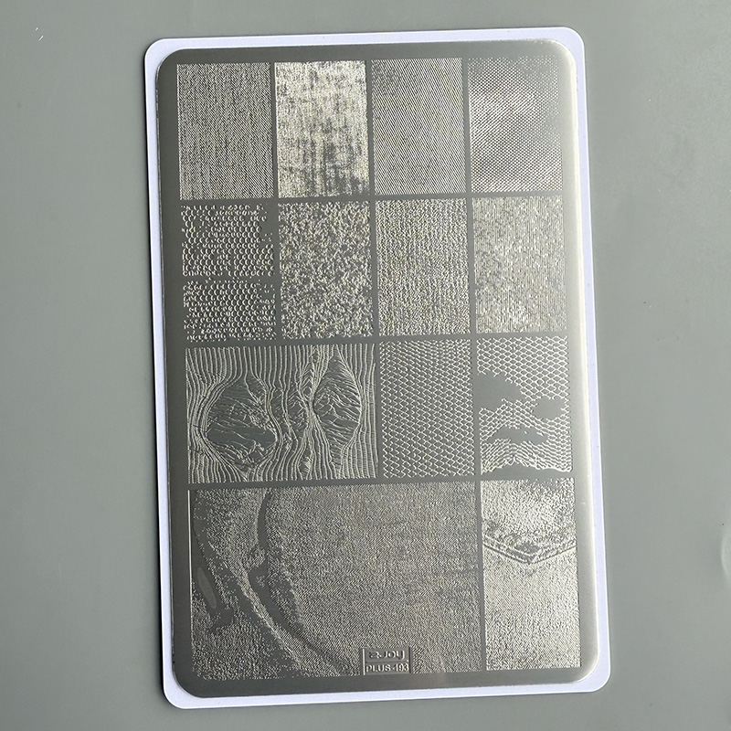 NAIL ART STAMPING PLATES LACE  - огляд і ціна Nail Art Denim