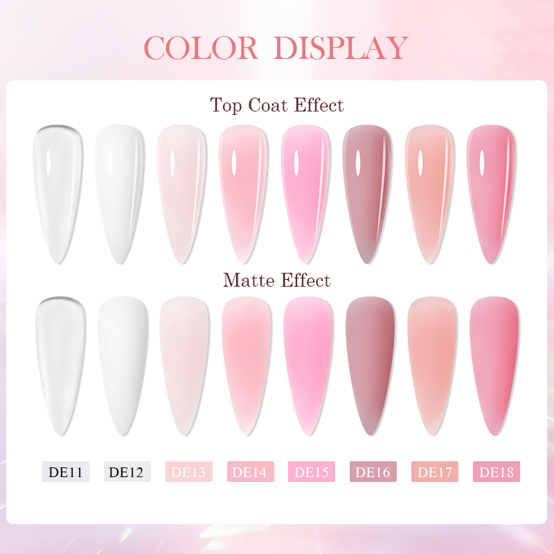 4/6/8PCS 20ml Poly Nail Extens - огляд і ціна Polygel Nail Kit