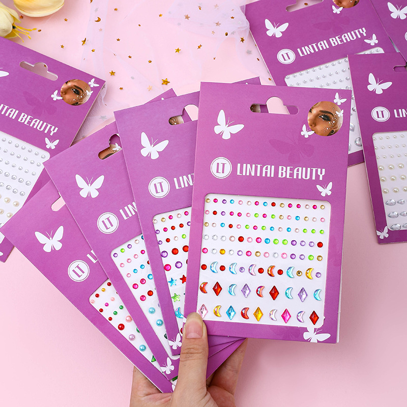 Hot Selling Face Gems Stickers - огляд і ціна Nail Art Nail Art