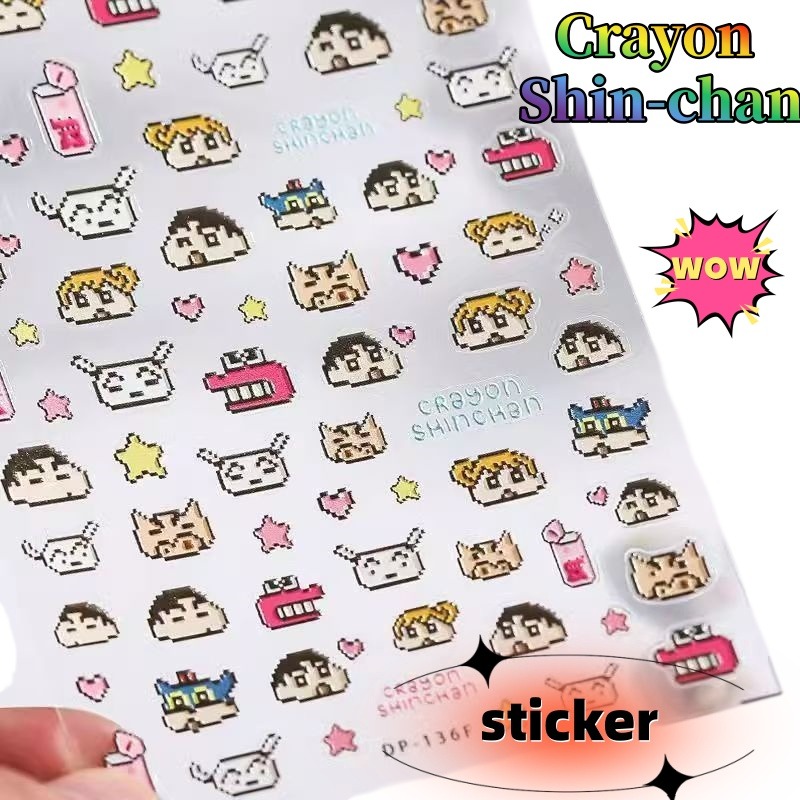 Crayon Shin-chan Creative Pape - огляд і ціна Nail Art Nail Art