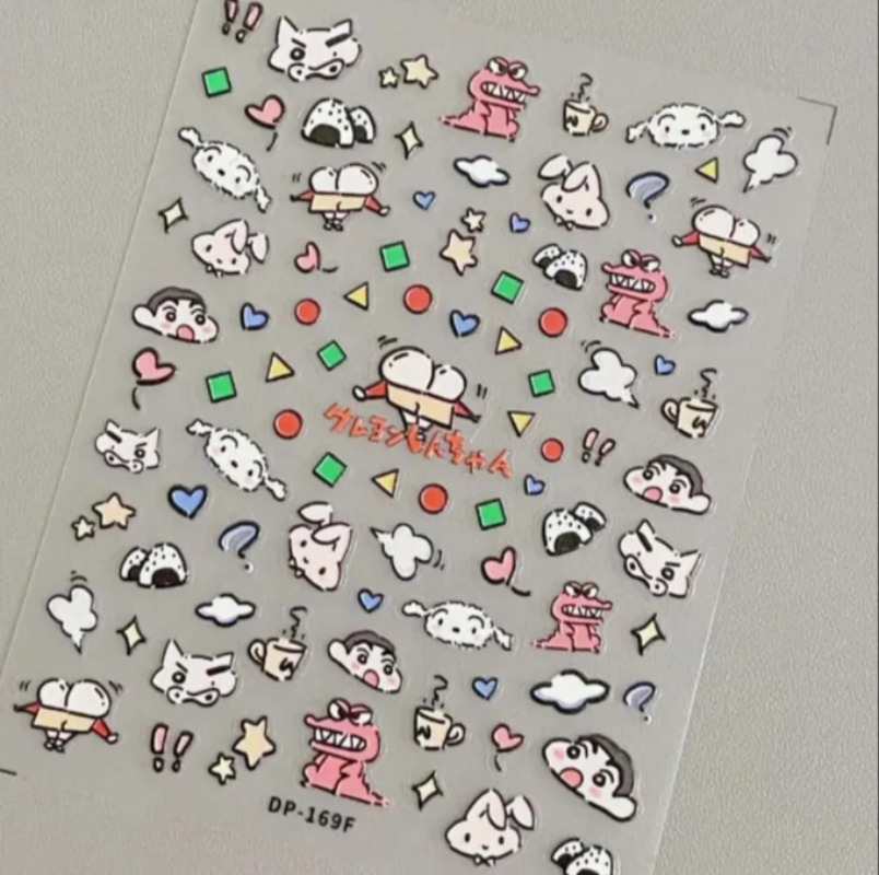 Crayon Shin-chan Creative Pape - огляд і ціна Nail Art Nail Art