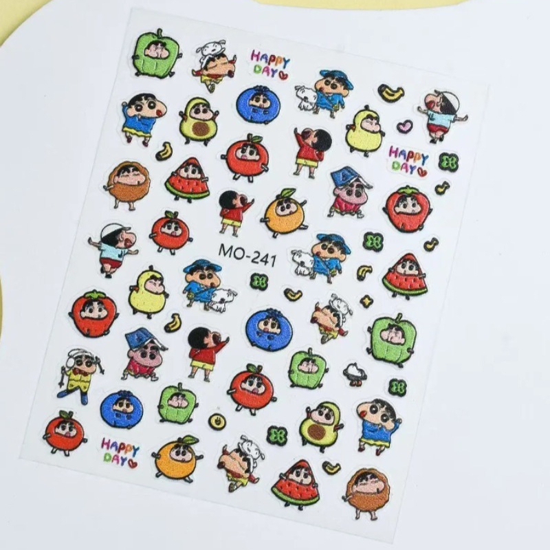 Crayon Shin-chan Creative Pape - огляд і ціна Nail Art Nail Art