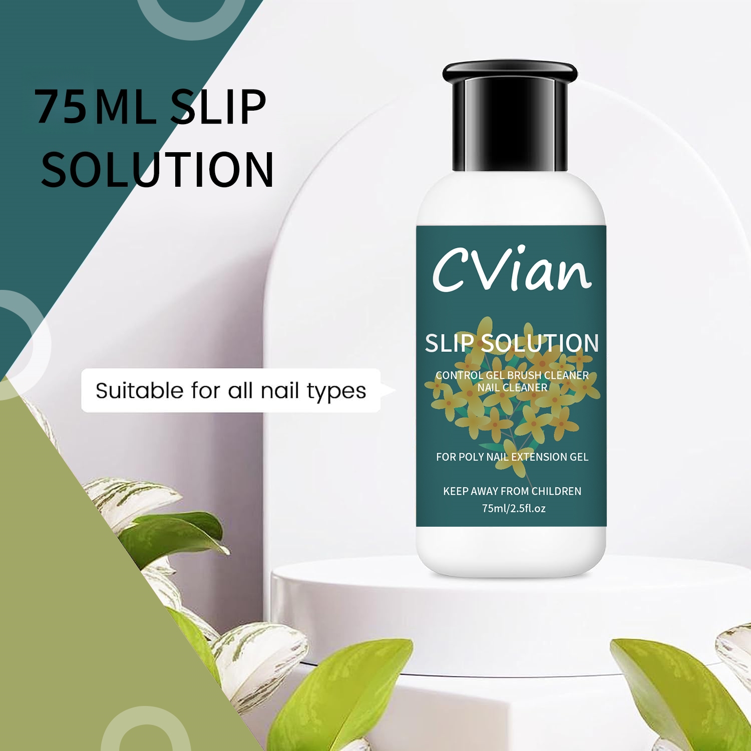 75ml Poly Gel Slip Solution Ki - огляд і ціна Polygel Nail Kit