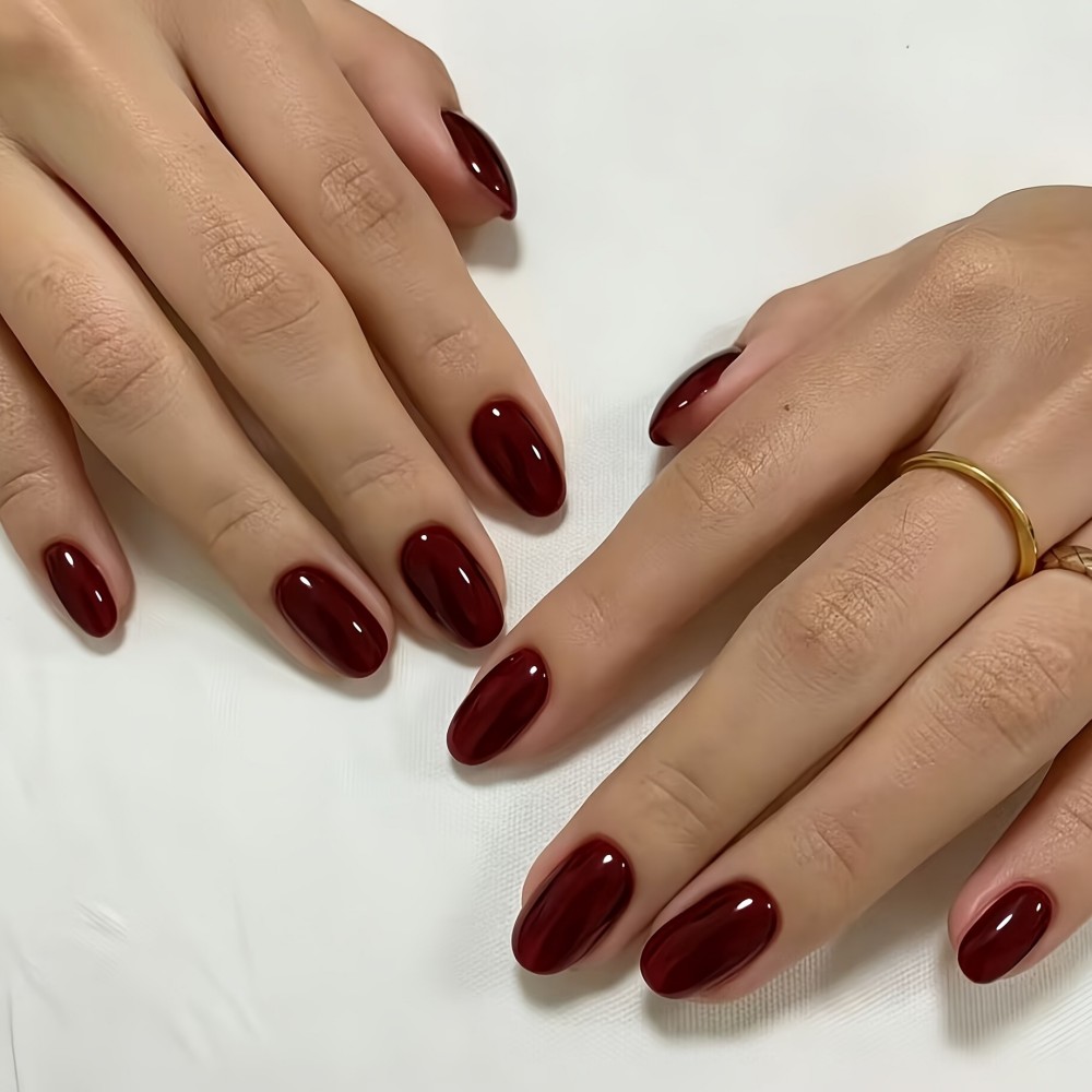 24PCS Milky White Press on Nai - огляд і ціна Nail Art Ombre