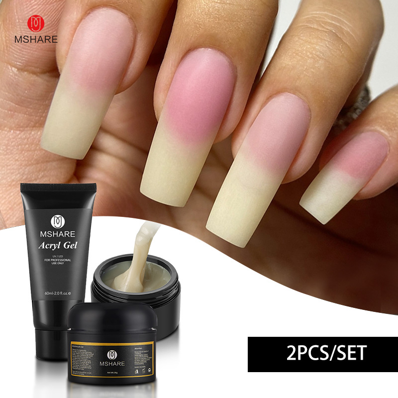 MSHARE 2pcs/set 30g/60g Natura - огляд і ціна Polygel Nail Kit