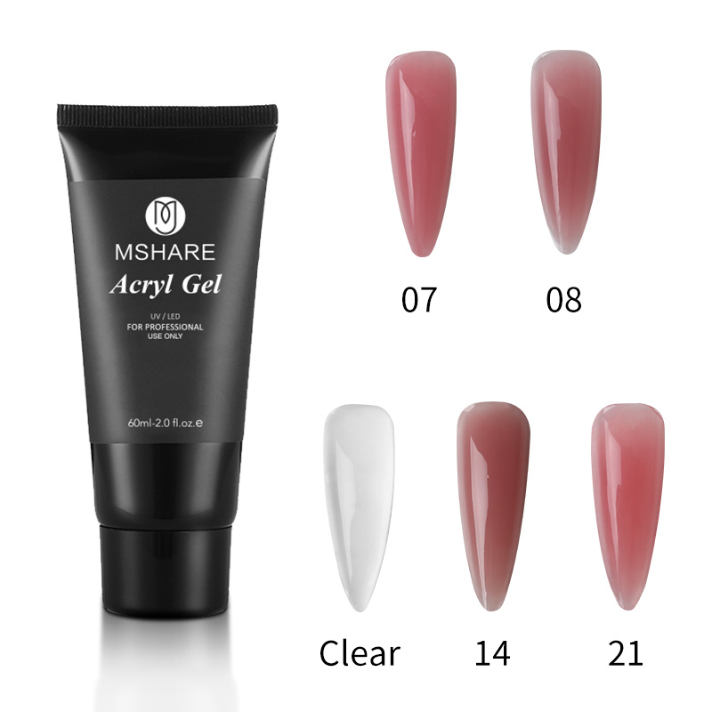 MSHARE 2pcs/set 30g/60g Natura - огляд і ціна Polygel Nail Kit